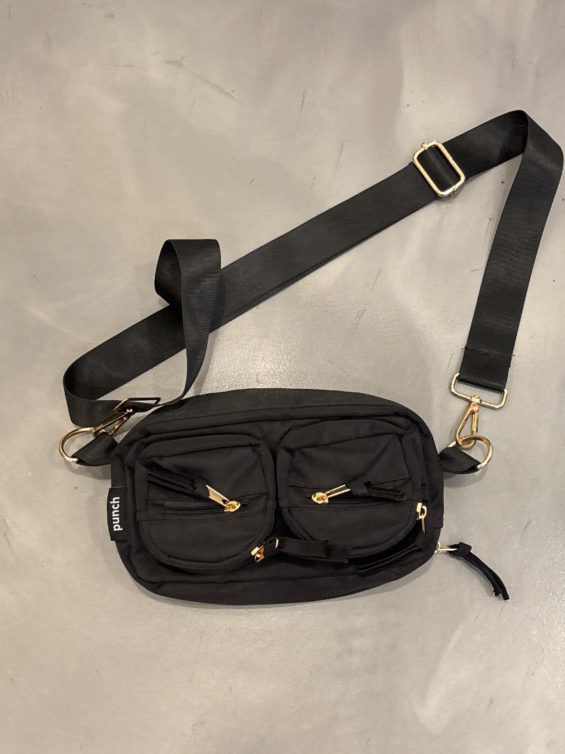 Punch Fanny pack, Black, One Size