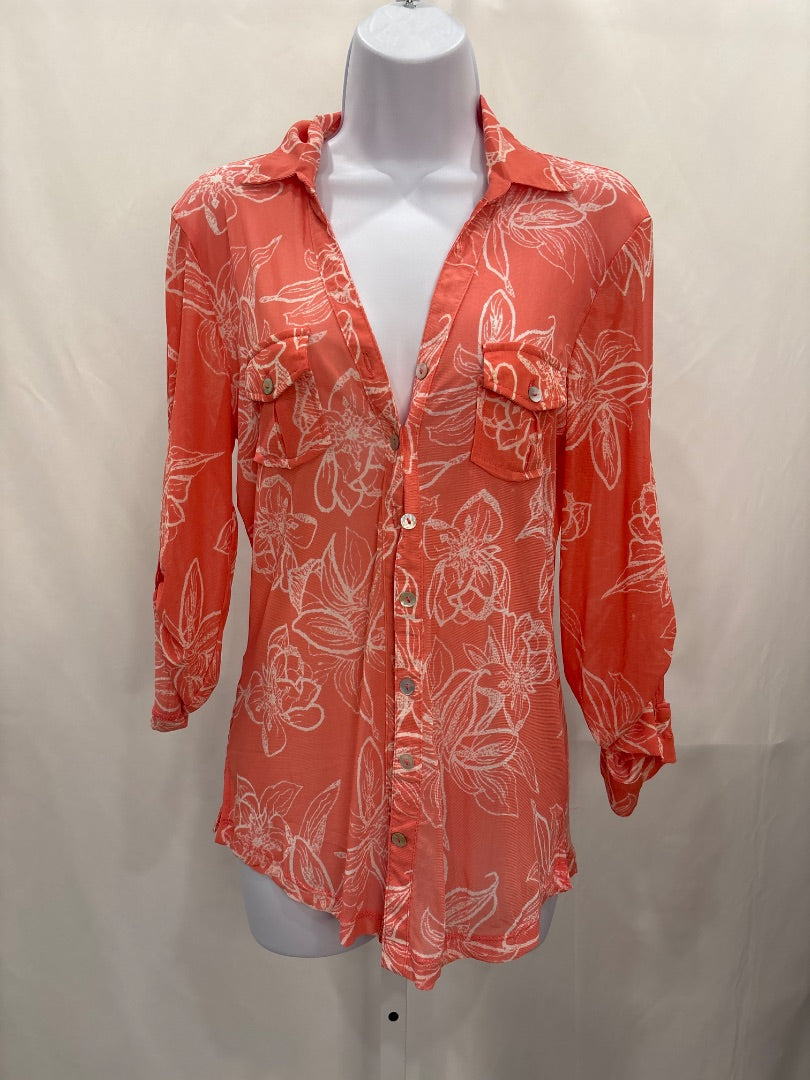 Various Shirt, Coral, Small