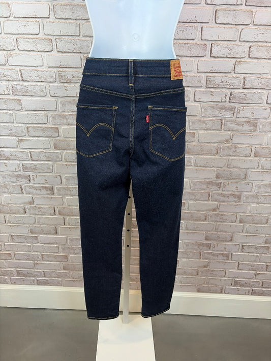 Levis 721 High Rise Skinny Jeans, Dark denim, 29, New With Tags