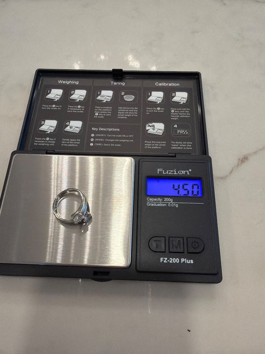 Various Sterling Ring, Silver, 6, Used - Good