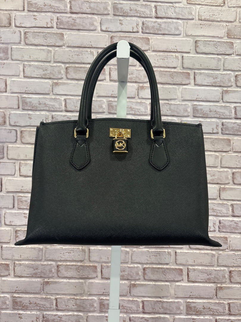 Michael Kors Handbag, Black/gold, One Size, Like New