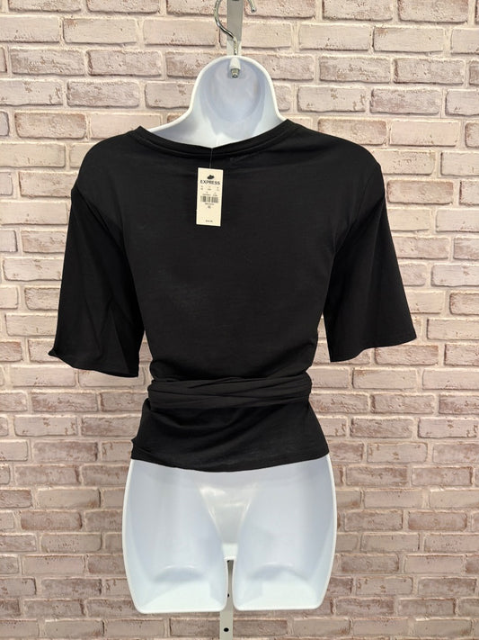 Express Shirt, Black, XS, New With Tags