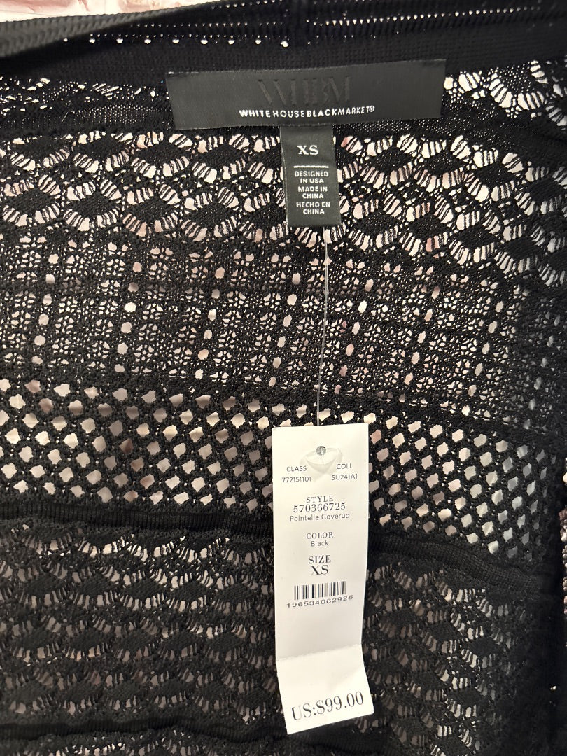White House Black Market Cardigan, Black, XS, New With Tags