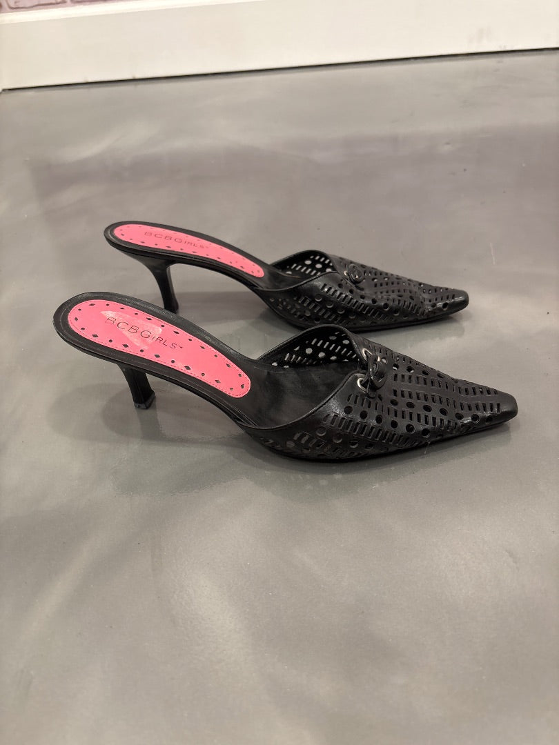BCBGirls Kitten heels, Black, 8, Used - Good