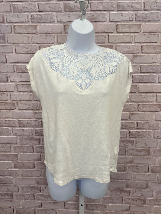 Boden Tee shirt, White, 4, Used - Good