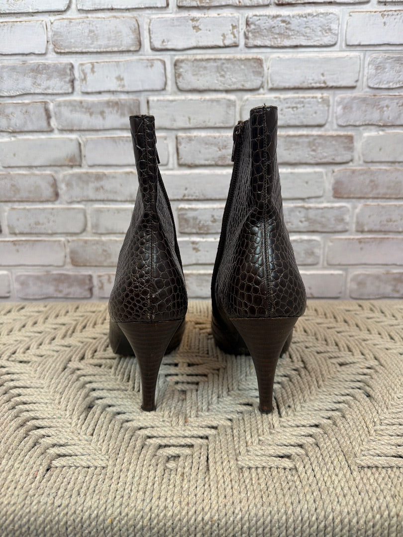 Audrey Brookes Booties, Brown, 8.5, Used - Good