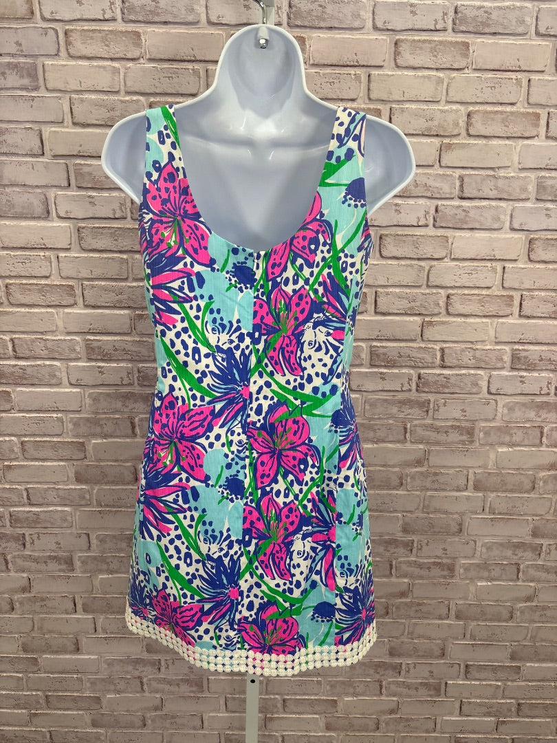 Lilly Pulitzer Dress, Multi, 4, Used - Excellent