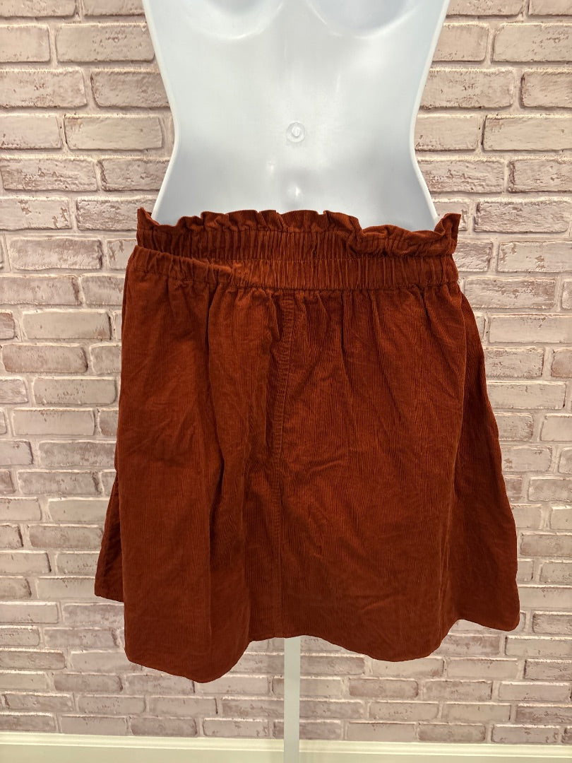 Madewell Skirt, Rust, Medium, Used - Good