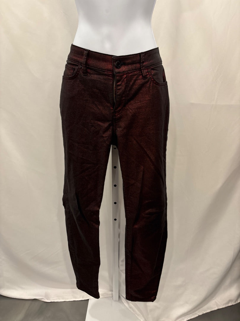 White House Black Market Pants, Black/red, Medium
