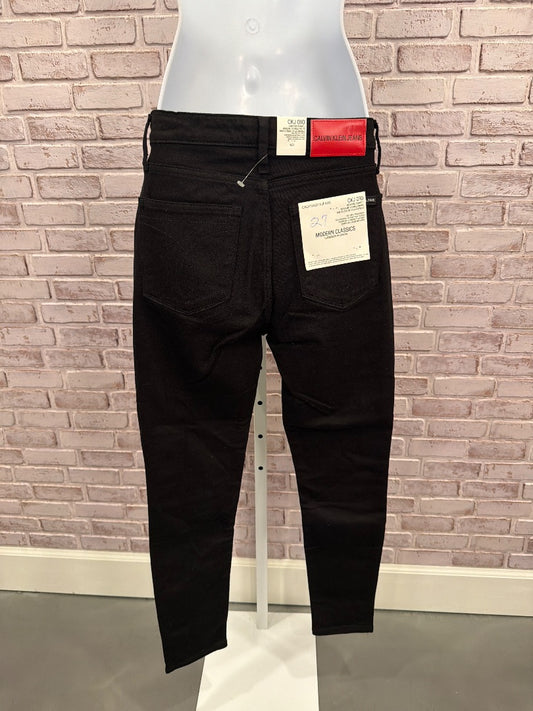 Calvin Klein Jeans, black/red, 27, New With Tags