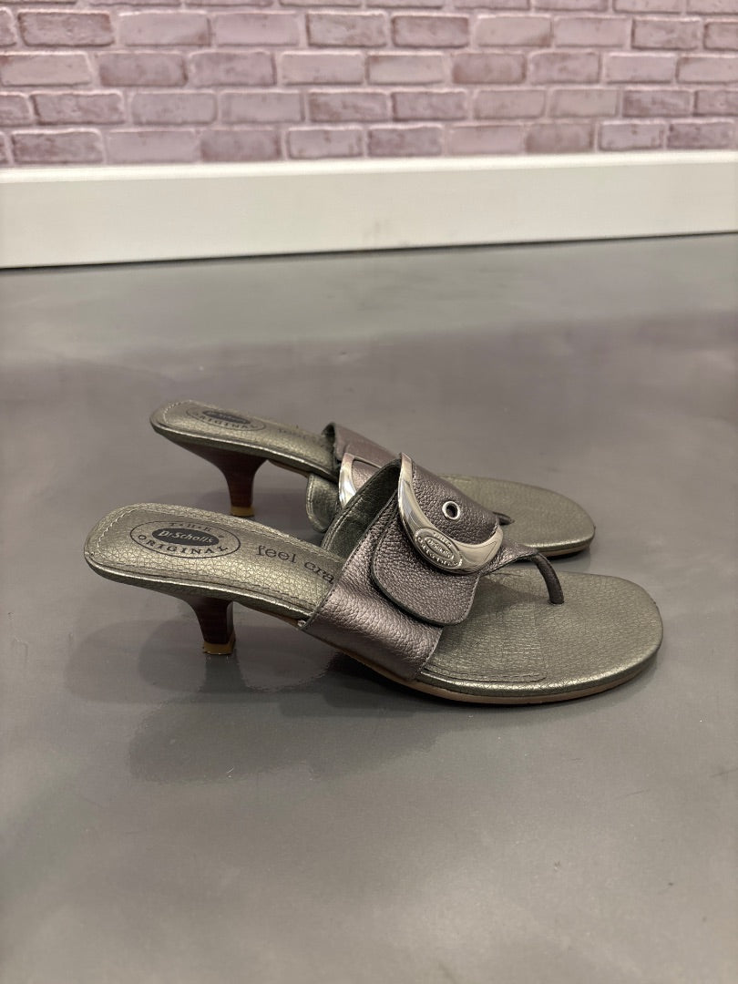 Dr scholl’s Heels, Silver, 9.5, Used - Good
