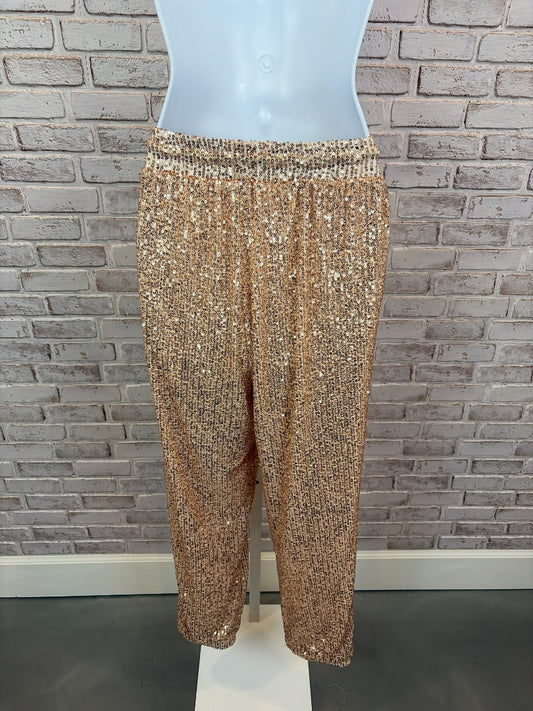 Wisteria Lane Pants, Rose gold, Small, Used - Good