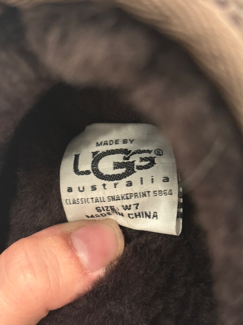 Ugg Boots, Brown, 7, Like New