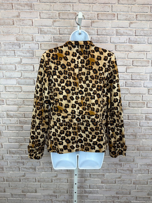 Charter Club Jacket, Animal, 10, Used - Good