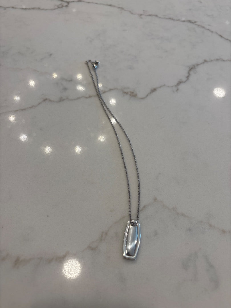 Brighton Necklace, Silver, One Size, Used - Good