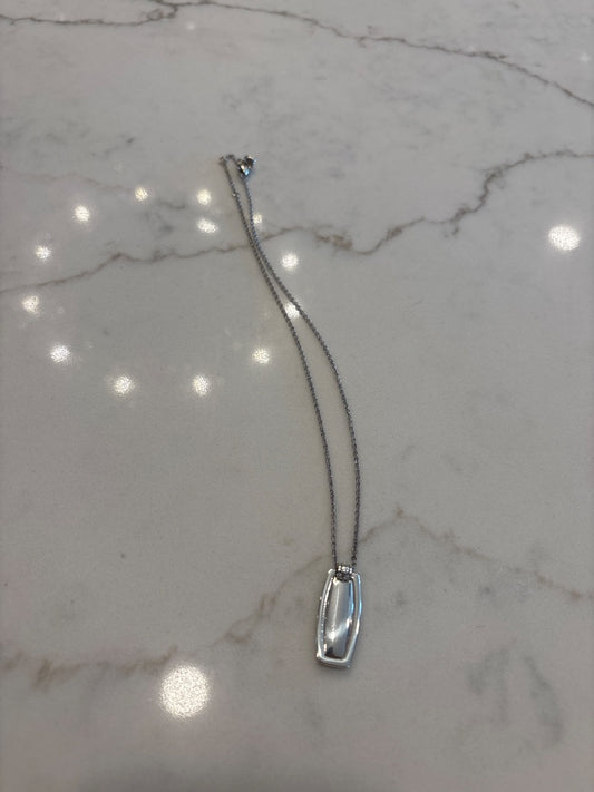 Brighton Necklace, Silver, One Size, Used - Good