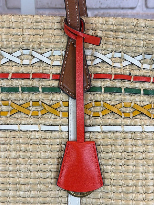 Tory Burch Bag - Tote – Tory Burch Perry Straw Oversized tote, Multi, One Size, New With Tags