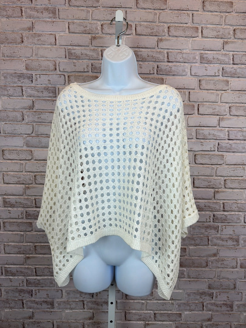 Ee:some Shirt, White, S/M, Used - Good