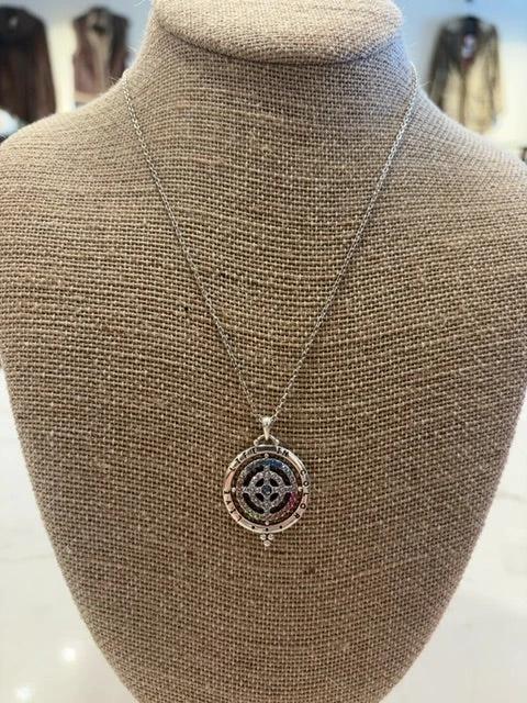 Brighton Necklace – Silver Multi – Size One Size – Excellent Condition