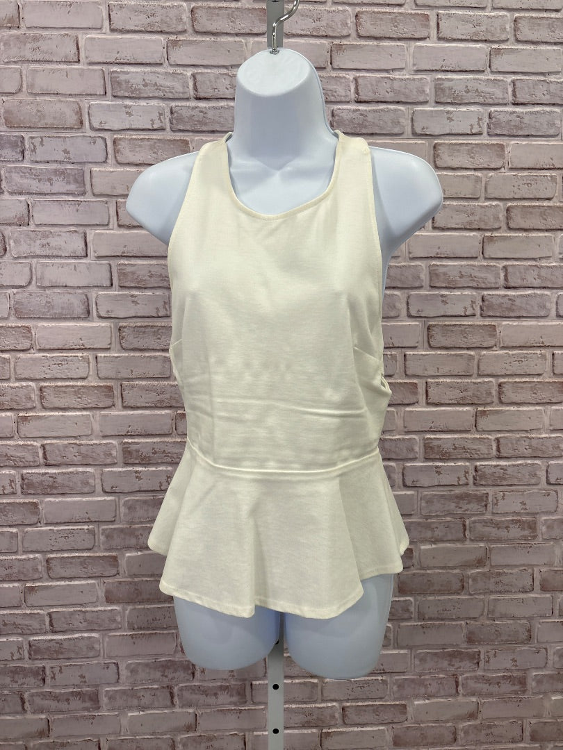 Solemio Shirt, White, Large, Used - Good
