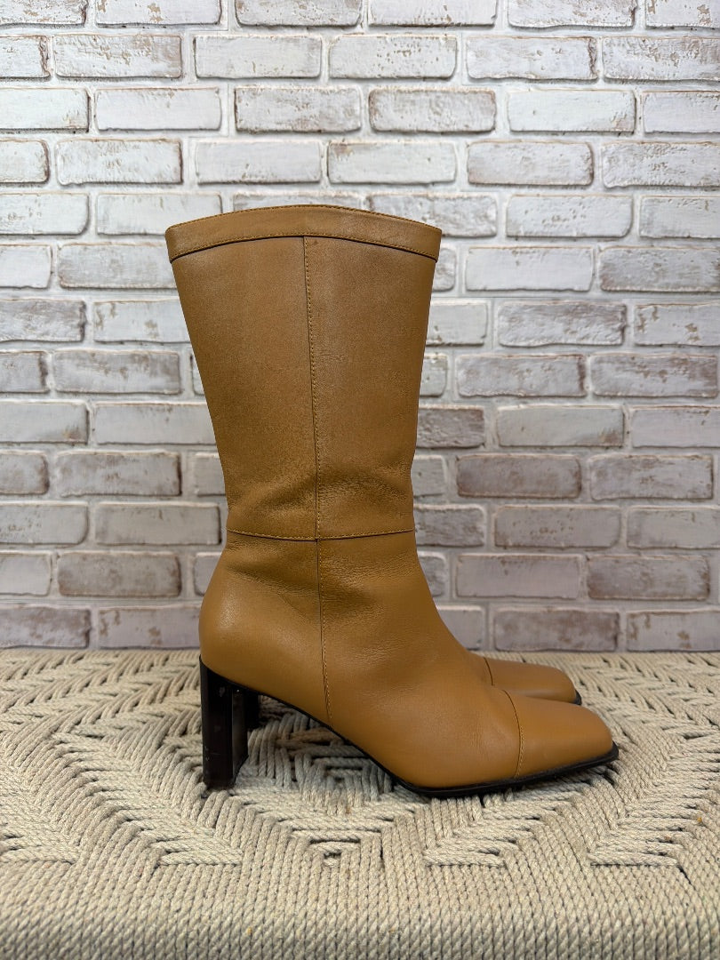 Lancaster Boots, Tan, 8, Used - Good