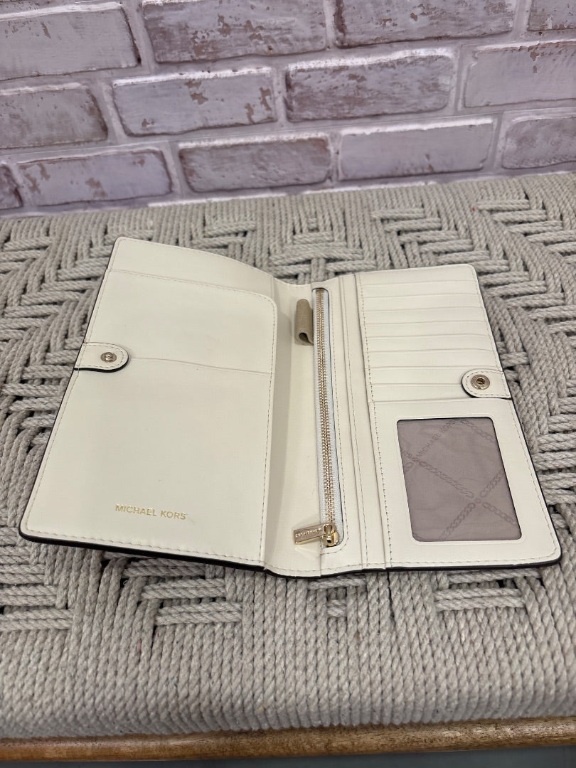 Michael Kors Wallet, Cream, One Size, Used - Good