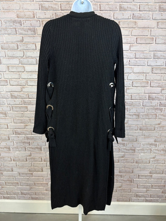 Max Studio Sweater Cardigan, Black, Small, Used - Good