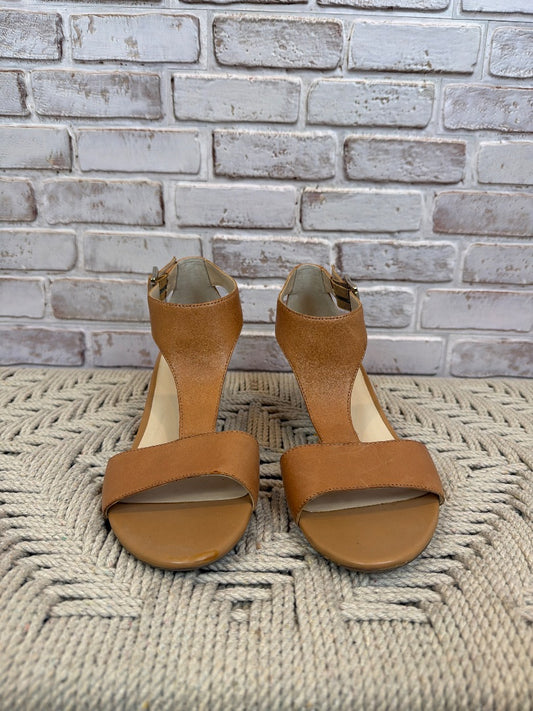 Franco Sarto Sandals, Tan, 8, Used - Good
