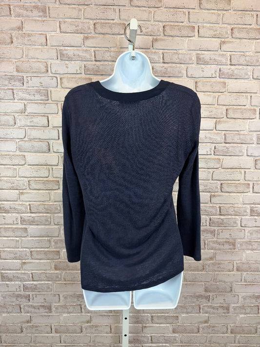 Sandro Shirt, Navy, Small, Used - Good