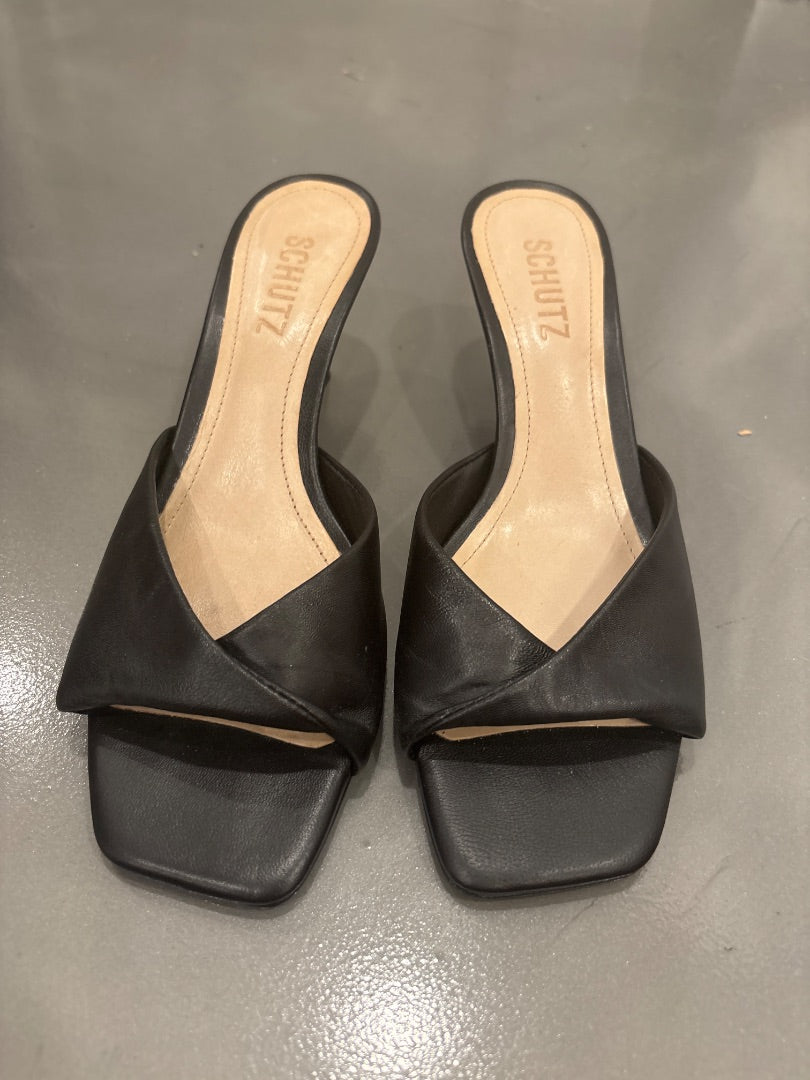 Schutz Heels, Black, 7