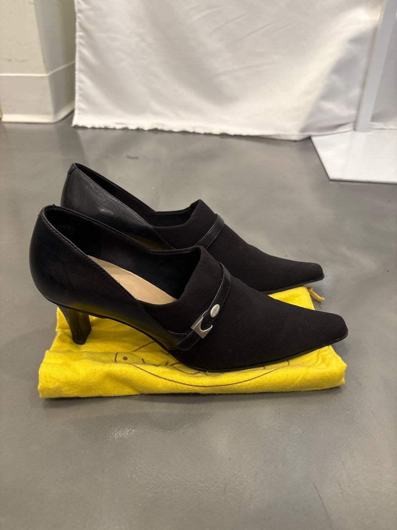 Joan & David Heels, Black, 8, Used - Excellent