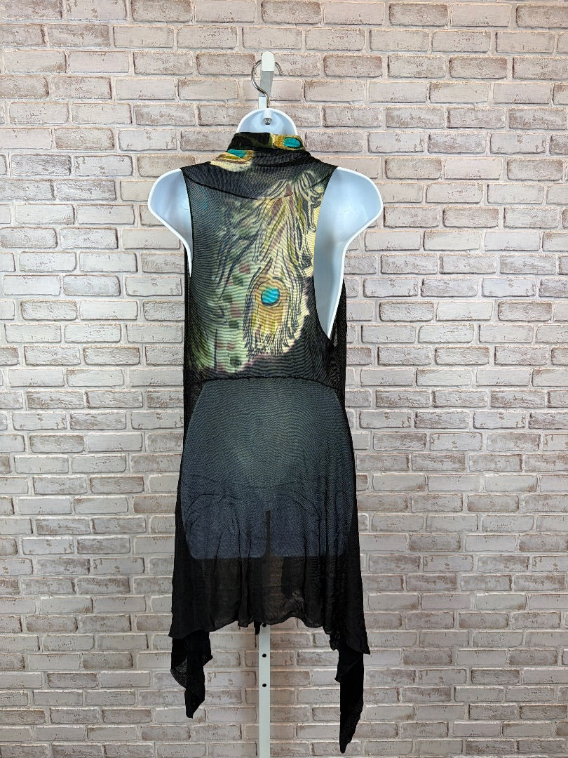 Adore Duster, Multi, Small, Used - Good