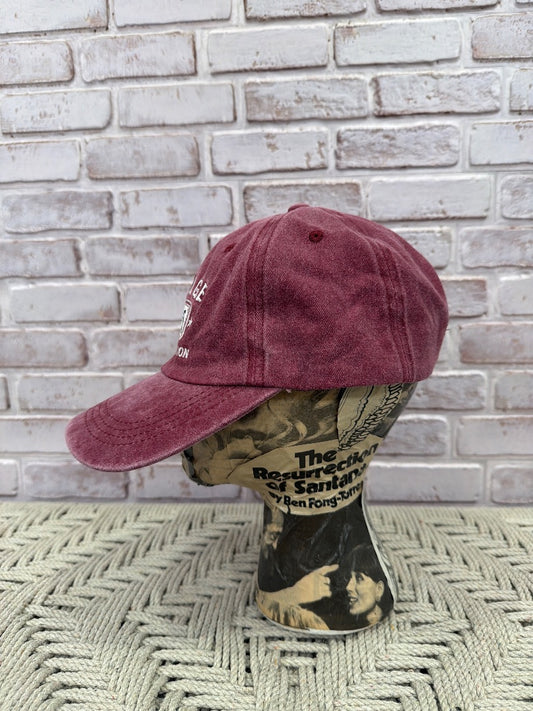 Various Baseball cap, Maroon, One Size, Used - Good