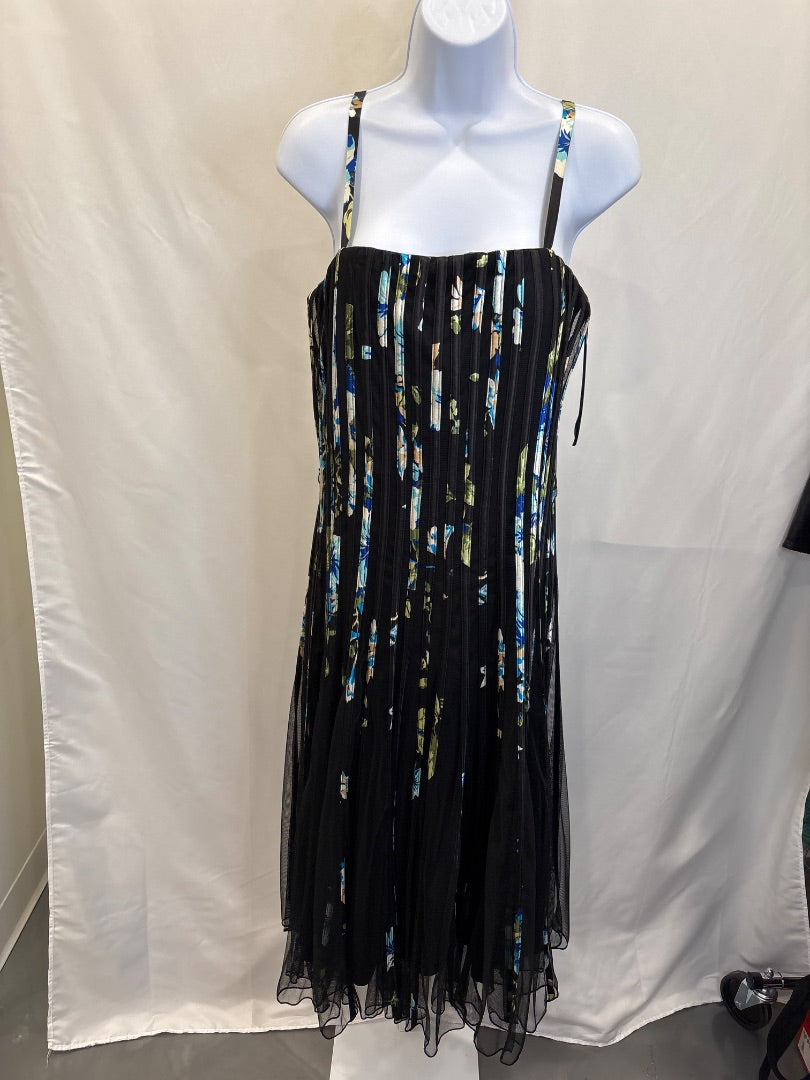 Sandra Darren Dresses, Black/blue, XL