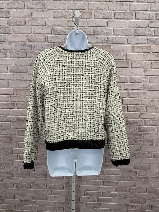 NY&C Jacket, white/black, Medium, New With Tags