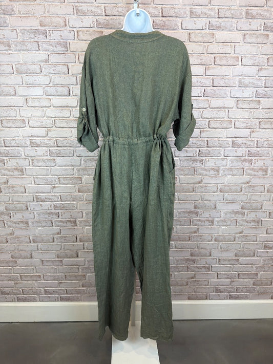 Milio Milano Jumpsuits, Green, Medium, Used - Good