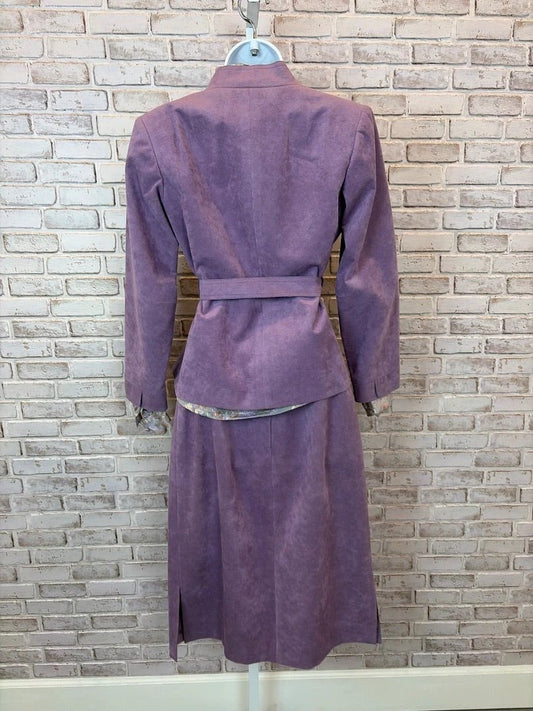 Various Custom Matching Clothing Set – Purple – Size 6 – Excellent