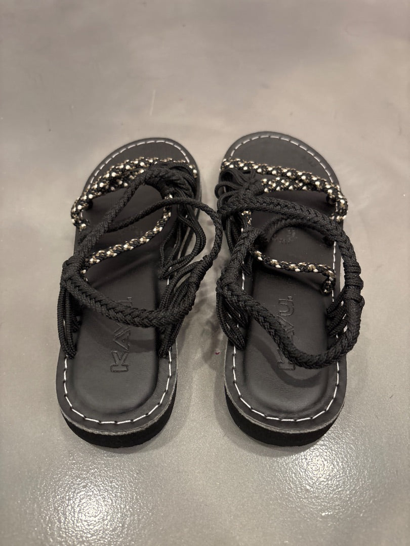 Kavu Heels, Black, 5, Like New
