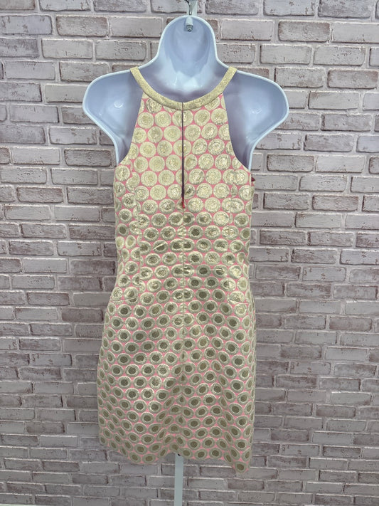 Lilly Pulitzer Dress, Pink/gold, 4, New With Tags