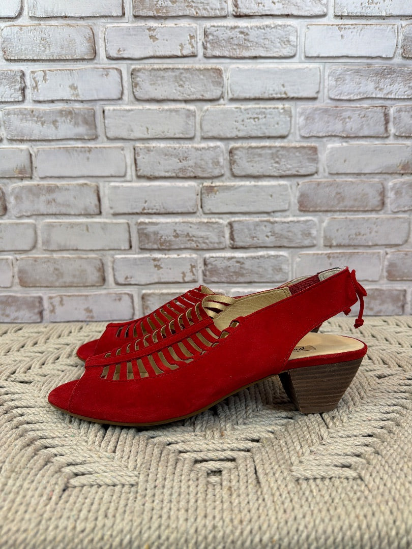 Paul Green Sandal, Red, 5.5, Used - Good