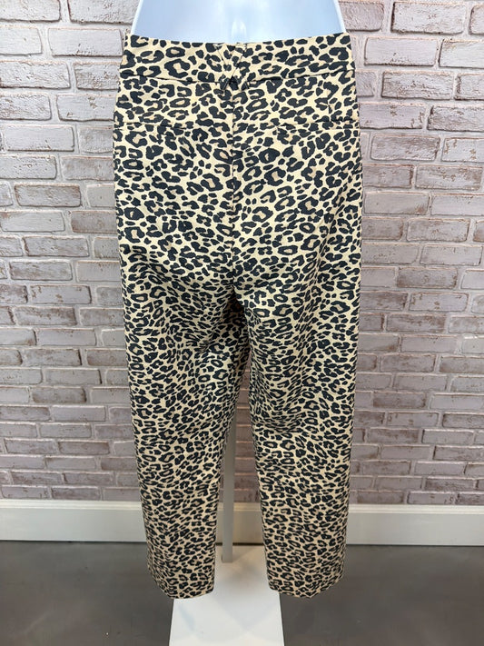 Rachel Zoe Pants, Leopard, Large, Used - Excellent