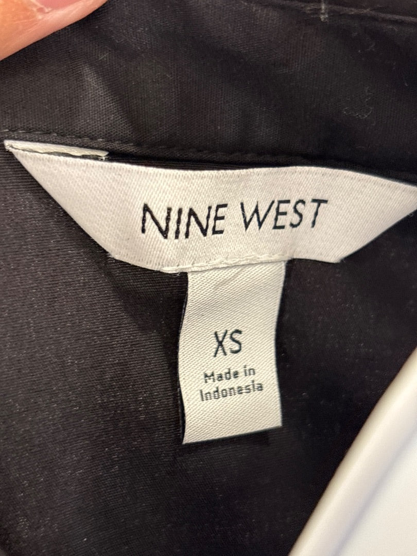 Nine West Shirt, Black, XS, Used - Good