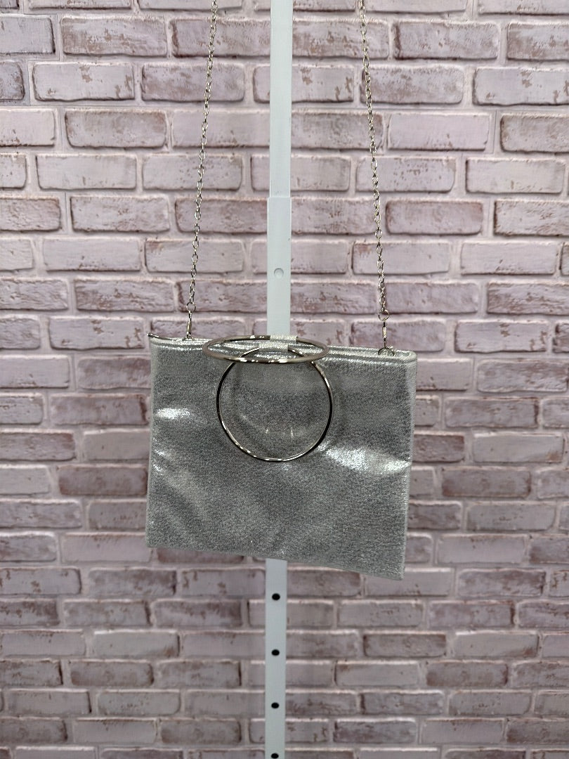 Nina Handbag, Silver, One Size, Used - Good