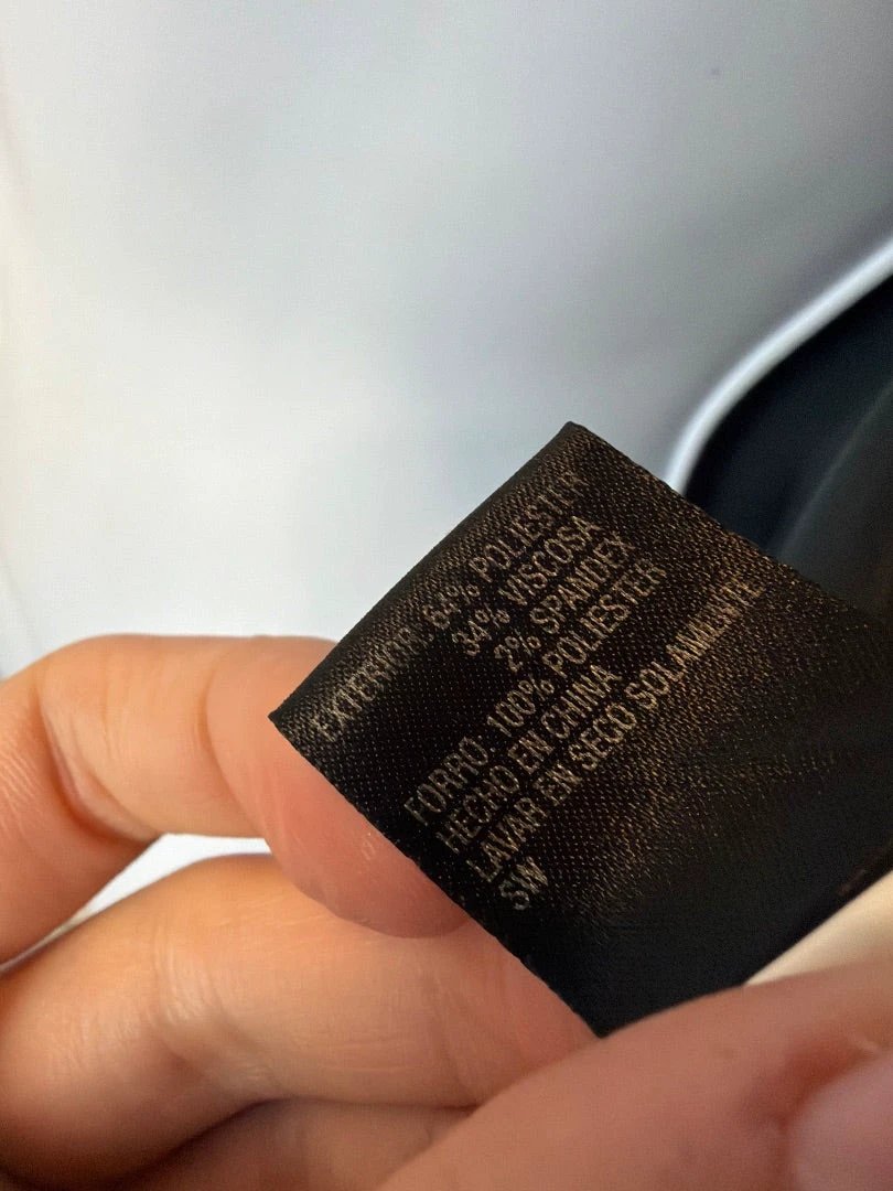 Antonio Melani Plaid Peacoat Blazer – Charcoal, Size 8 – Excellent Condition