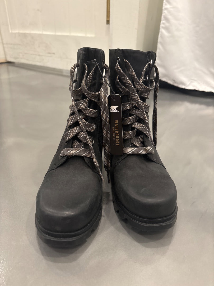 Sorel Boots, Black, 8, New With Tags