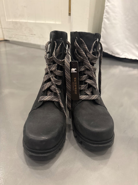 Sorel Boots, Black, 8, New With Tags