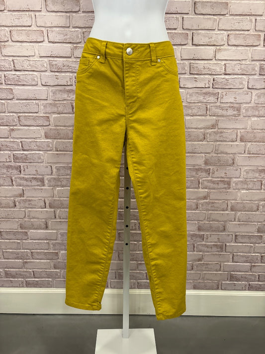 D jeans Pants, Yellow/green, 8, Used - Good