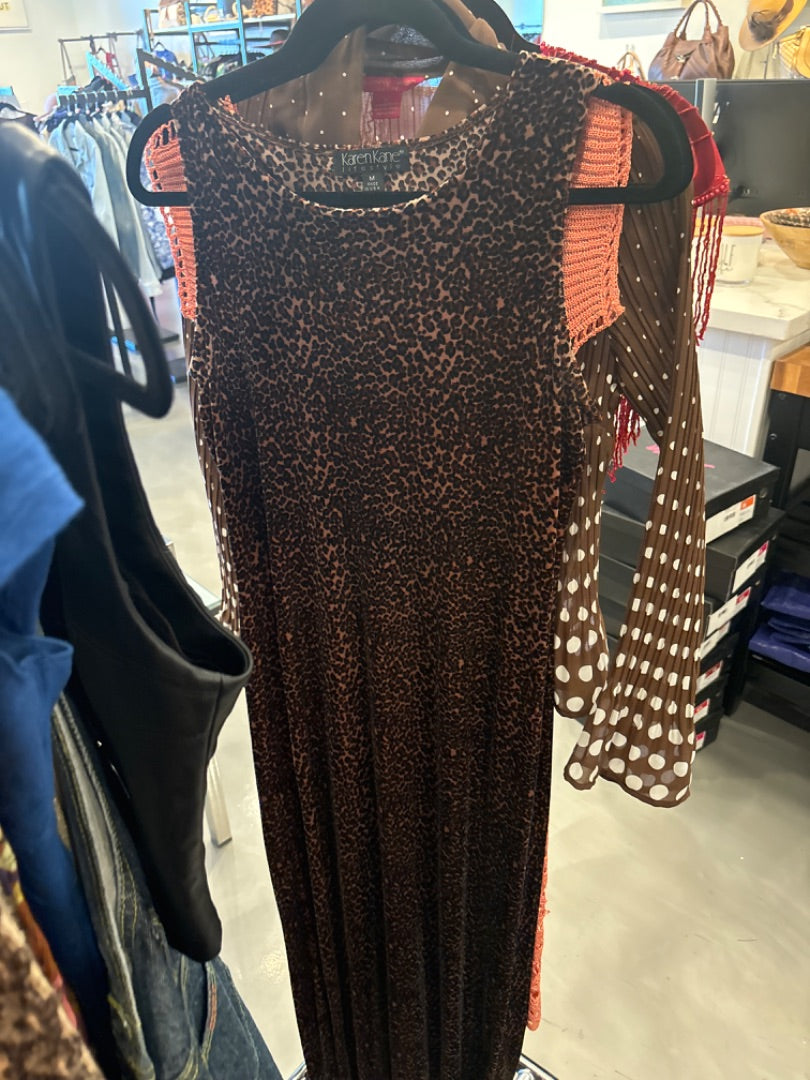 Karen Kane Dresses, Leopard, Medium