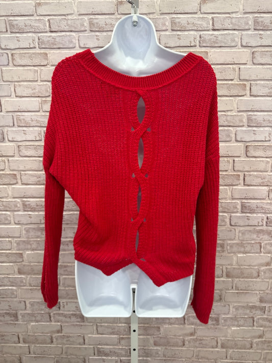 Express Sweater, Red, Small, Used - Good