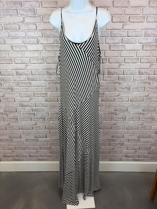 Mossimo Dress, Black/white stripes, XL, New With Tags
